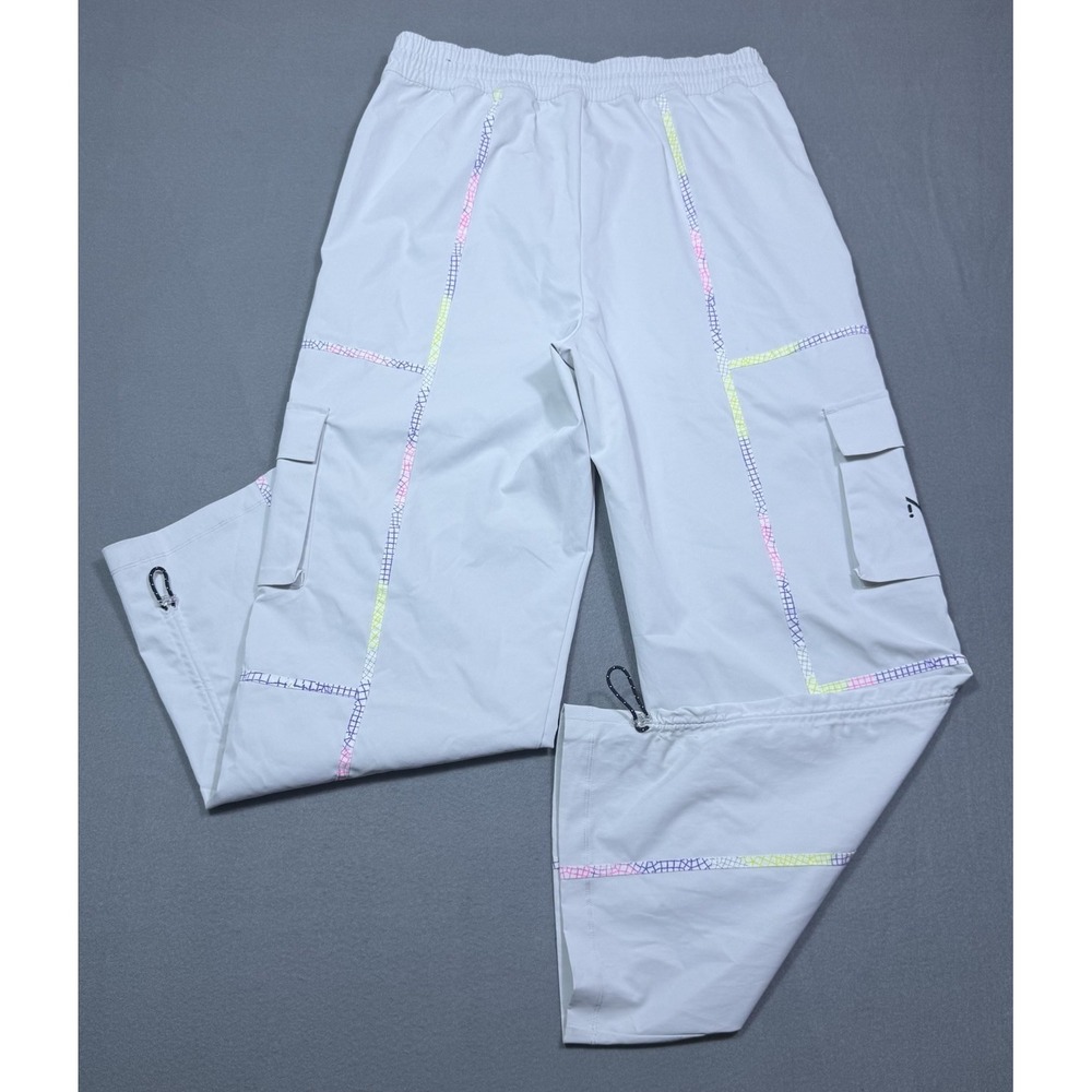 Nike EYBL Woven Cargo Pants Mens M 32x30 Light Bone Basketball DV8074-025 Rare - Picture 4 of 8